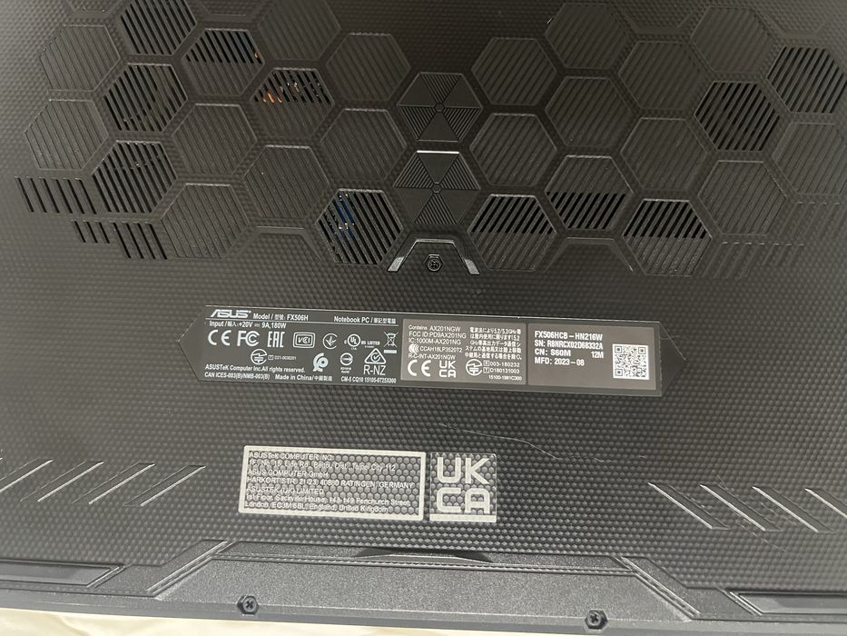 Asus tuf gaming F15