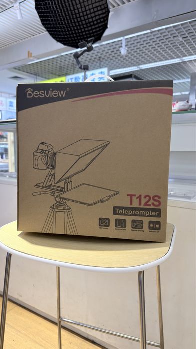 Телесуфлёр Desview T12S — профессиональный суфлёр для съёмок (до 12”)