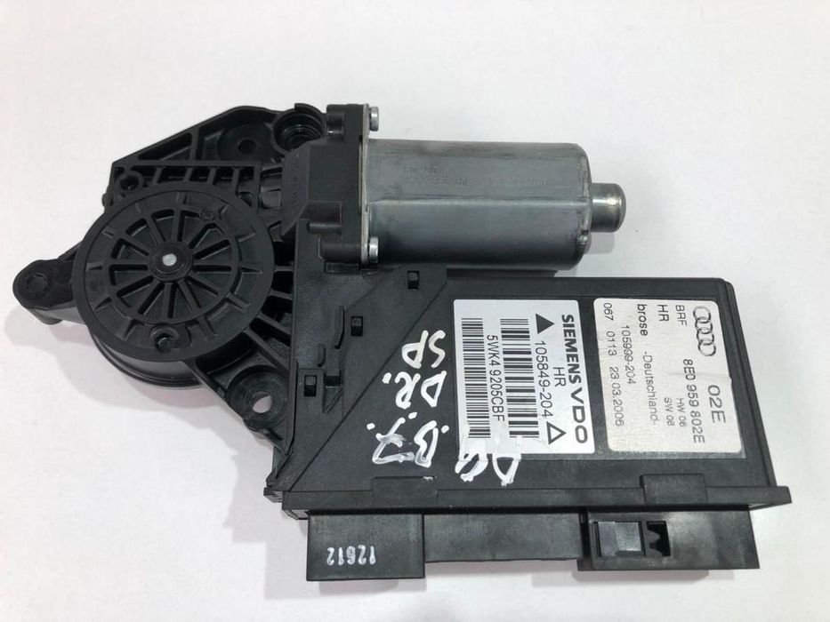 Motoras macara geam dreapta spate Audi A4 (2004-2008) [8EC, B7] 8e0959802e