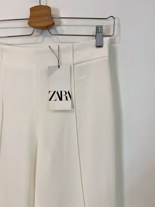 Бял панталон Zara