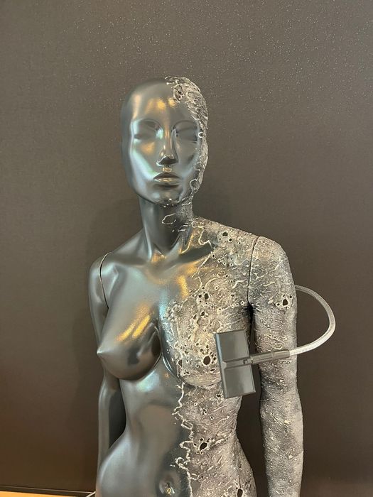 Lampa de podea unicat / Statueta