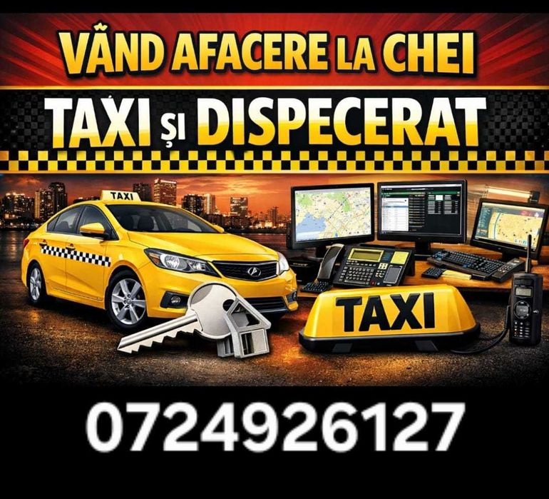 Vând dispecerat de taxi în deva