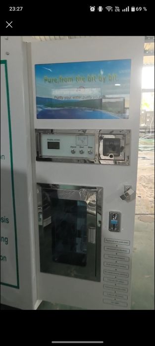 Suv apparat sotiladi. Vending, водомат вендинг продаётся