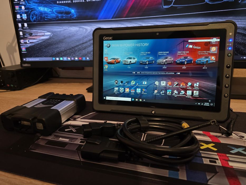 Diagnoză/Tester BMW ISTA ESYS ICOM NEXT cu Tabletă GETAC F110 G4