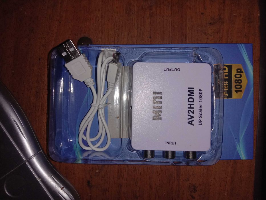 Мини переходник с колоколов на hdmi всё что на фото