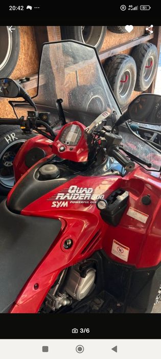 3.000 km
An 2011
Vând ATV Yamaha Grizzly 600, tracțiune 4x4, un utilaj robust și