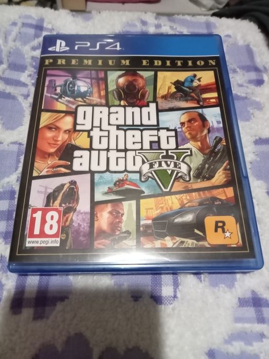 Диск GTA 5 на ps 4-5