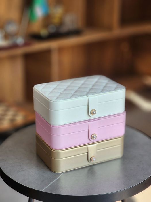 Органайзер для украшений, белый премиум бокс