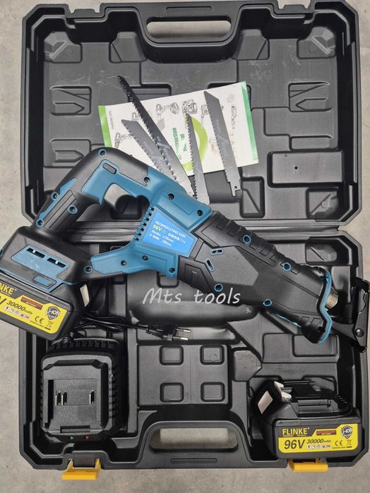 Fierastrau sabie cu 2 acumulatori, 96v 30000mAh