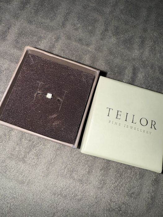 Inel logodnă diamant 0.31 ct aur 18K TEILOR cu certificat