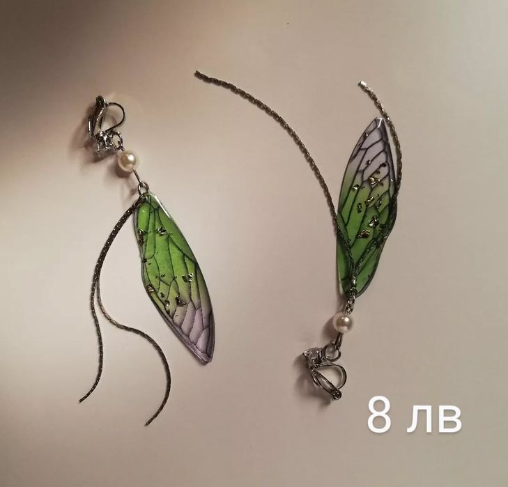 Различни обеци и чоукър