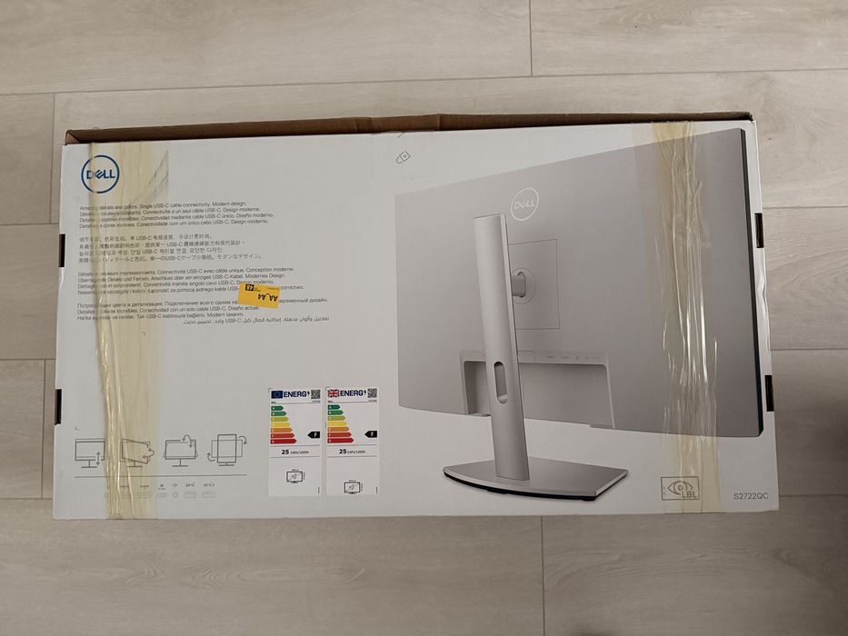 Monitor Dell S2722QC 4k usb C ca nou