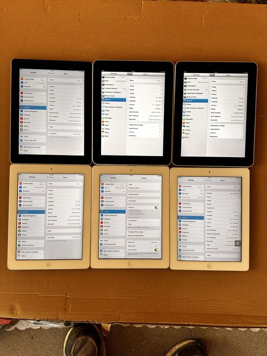 Ipad / 2 sim Лот таблети с зарядни