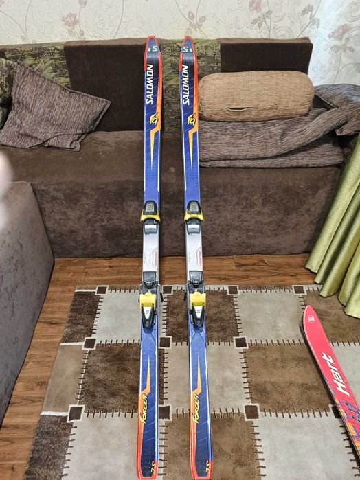 Продаются горные классические лыжи со своим креплением solomon force9