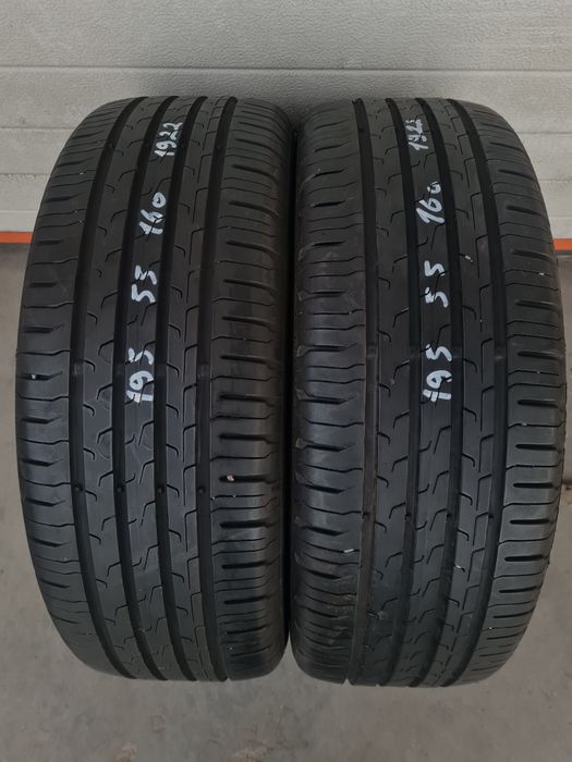 Летни гуми 2 броя CONTINENTAL EcoContact6 195 55 R16 дот 1922
