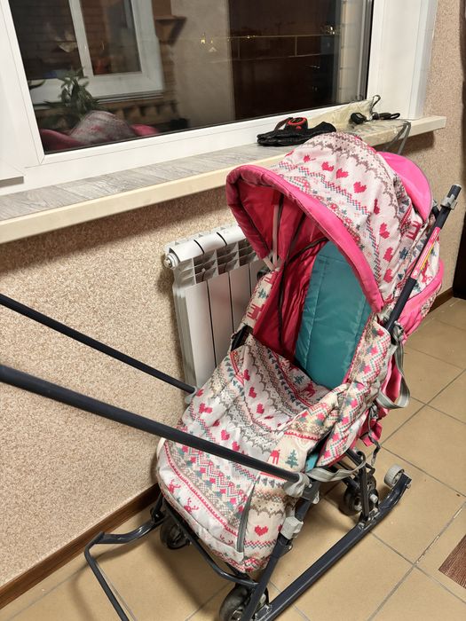 Продам сани-коляску