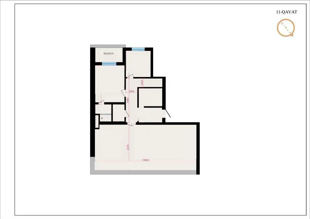 Ж/К "Мухташам курилиш" пр-т Амир Темур м-ро Минор 155 кв.м