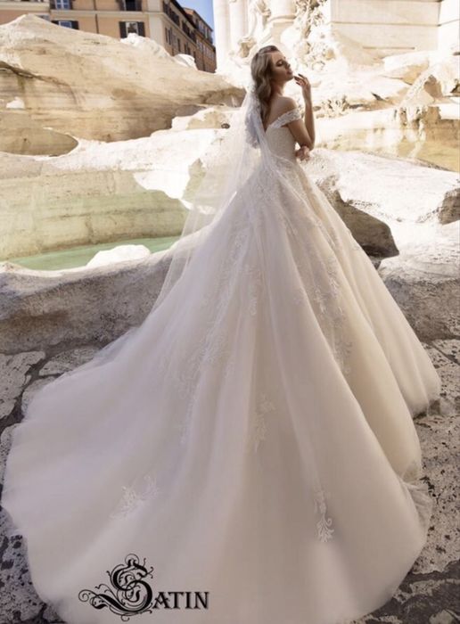 Свадебное платье Satin Bridal