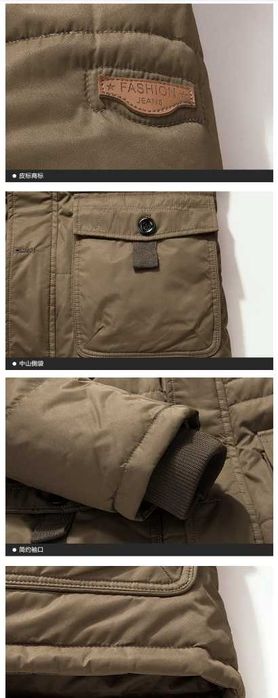 Новые мужские зимние куртки с капюшоном размер 48 - 62 до 135кг 4 цвет