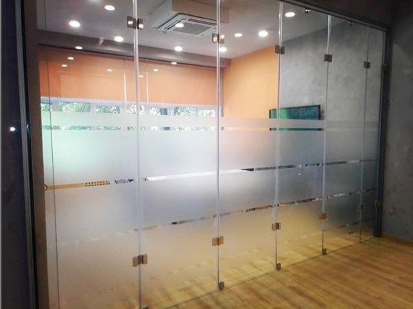 Витражные пленки, монтаж