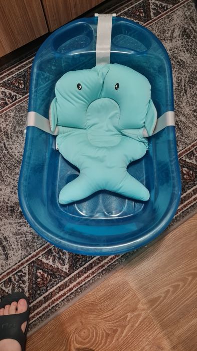 Cadiță bebe + suport baie bebelus