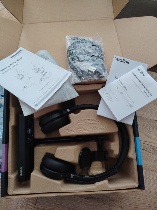 Yealink WH 62 Dual  Безжични слушалки