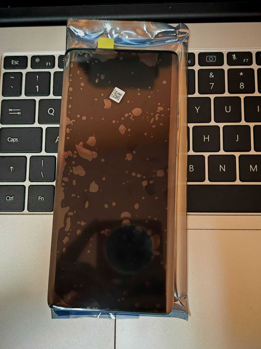 Нов оригинален дисплей с рамка за Motorola Edge 50 Fusion / Forest Blue / Гаранция