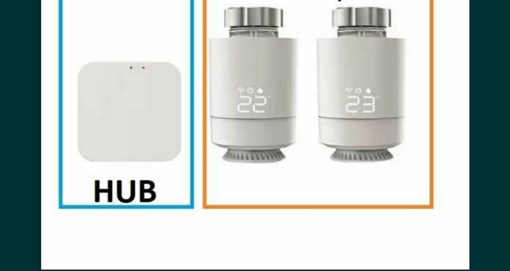 Termostat inteligent Hama pentru calorifer, cu control inteligent WLAN