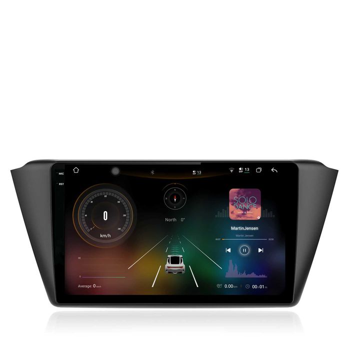 Navigatie Dedicata Skoda Fabia (2014-2019), 9Inch, Bluetooth, CarPlay