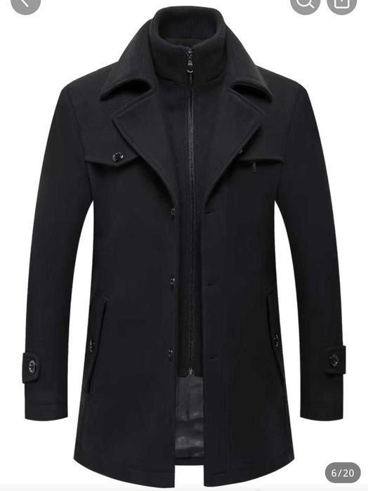 Palton 2in1 Nou 2025- calduros din Lana- Toamna/iarna