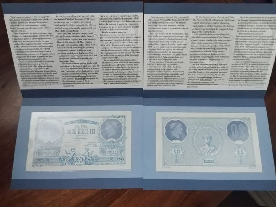 2 buc consecutive Doua deci lei