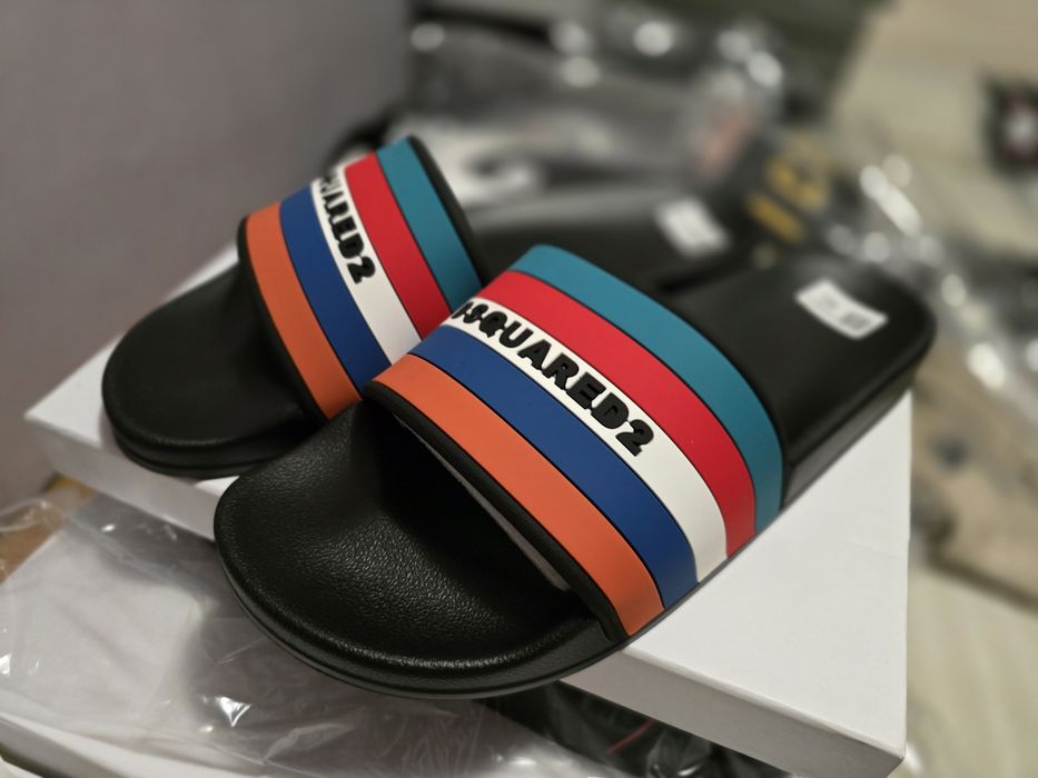 Продавам маркови чехли - Dsqared2, Karl Lagerfeld, Burberry,Balenciaga