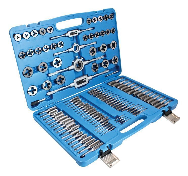 Trusa filiere si tarozi 110 piese m2-m18