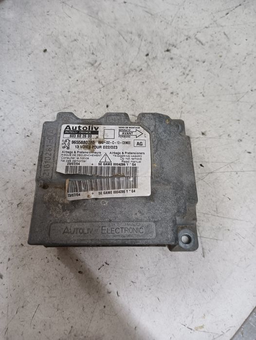 Calculator Airbag Peugeot 407 (6D_) [ 2004 - > ] Oem 9655880780