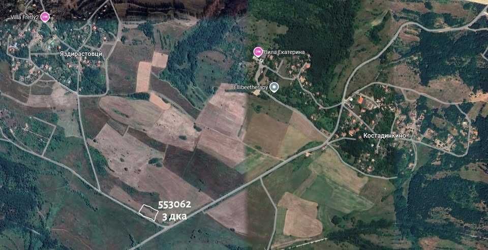 Продавам 5 парцела във Вакарел и землището на село Костадинкино