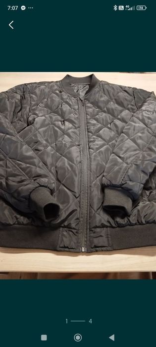 Мъжко  черно яке