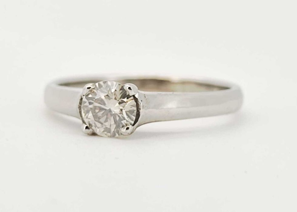 Inel 14k cu diamant natural 0.55ct