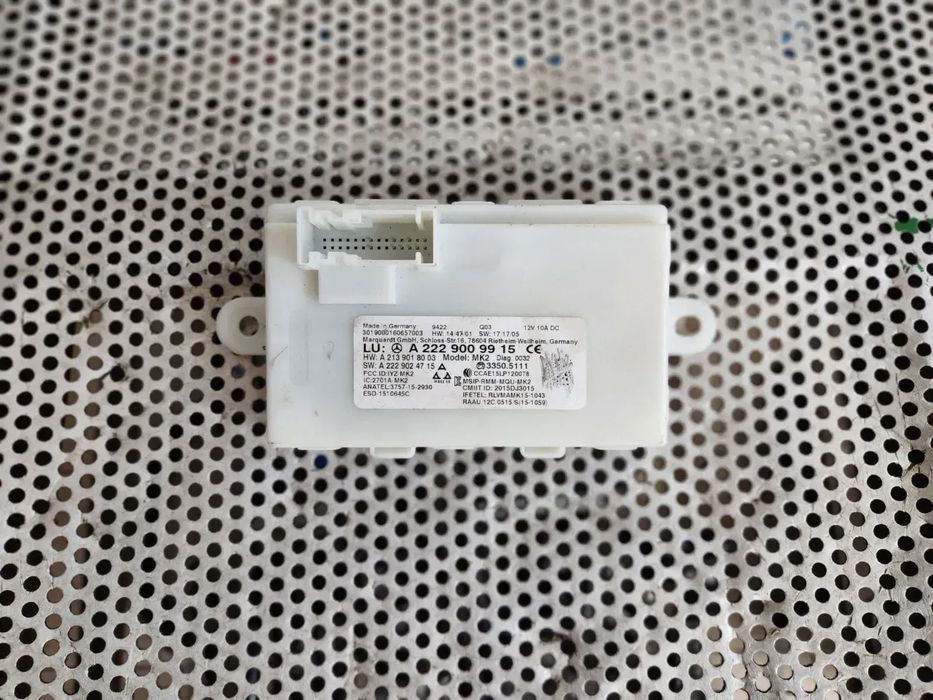 Modul Keyless Mercedes C Class E Class W205 W213 W238 W222 GLC W253 X253 Cod A2229009915 Dezmembrez Mercedes GLC X253 W253 Volan Stanga Motor 654.920