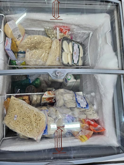 Морозильник в рабочем состоянии