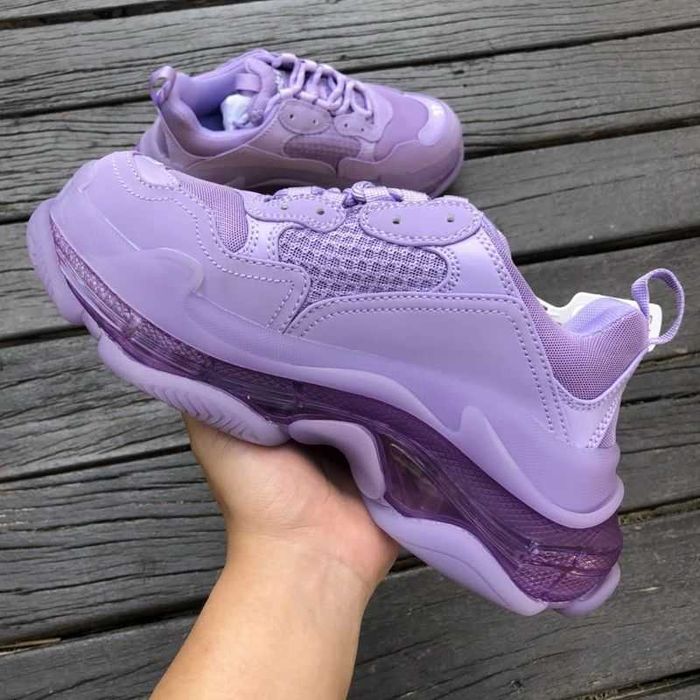 Balenciaga Triple S - Violet/Light Grey/Dark Grey