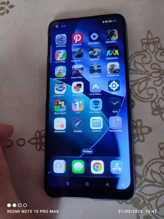 Holati ideal realme 9 sotiladi