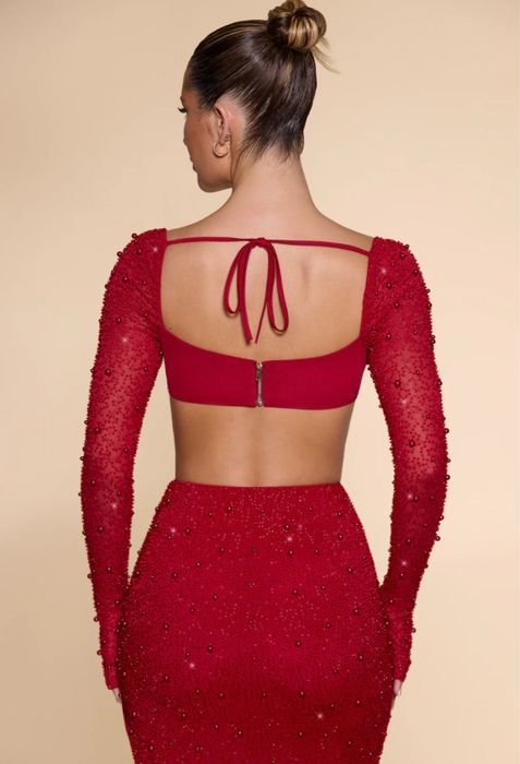 Червен комплект Oh Polly