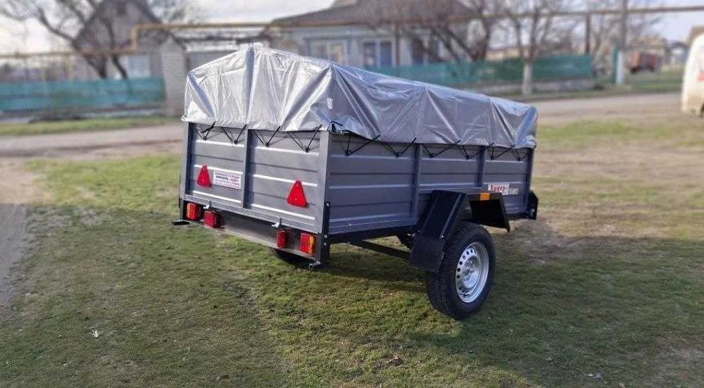 Авто прицеп телега