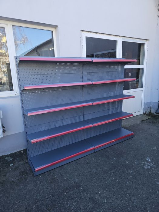 Ново Търговско оборудване стелажи магазин супермаркет