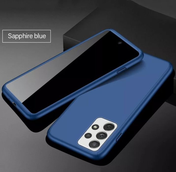 Кейс 360° Градуса Мат за Samsung Galaxy A02s A32 A52 A72 A12 A51