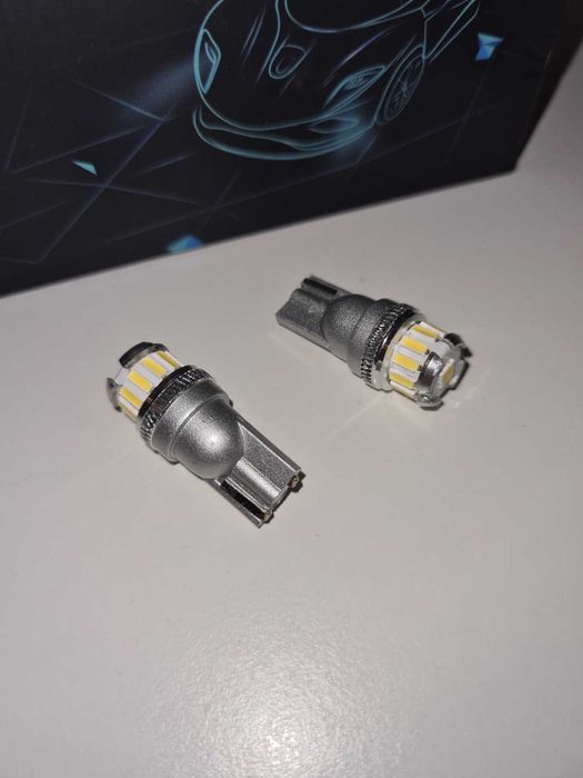 Set 2x LED T10 W5W Canbus 6500K     Poziții   Interior