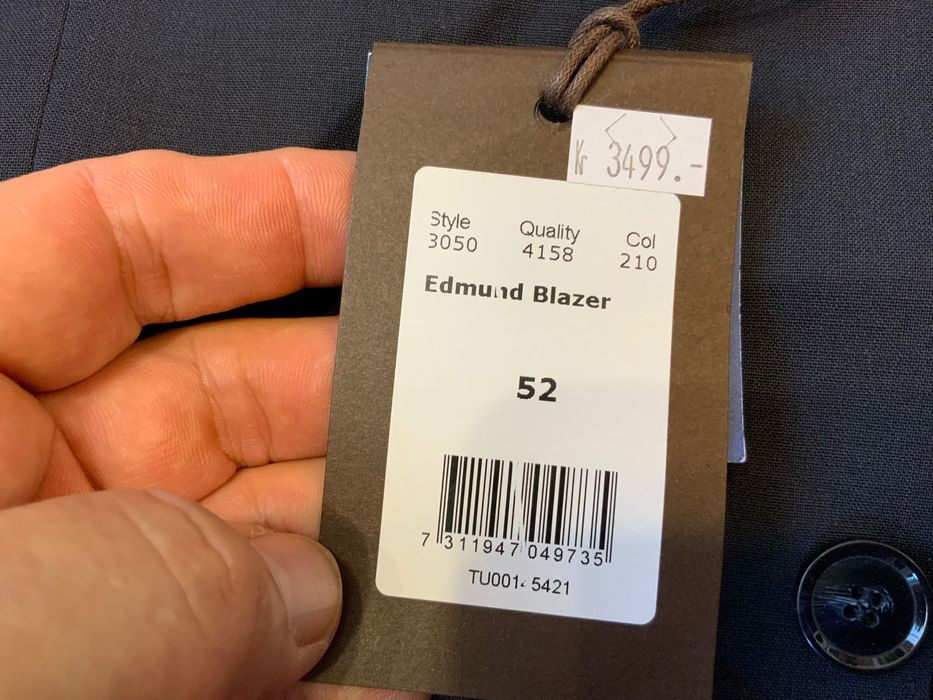 Oscar Jacobson-оригинално сако 50л