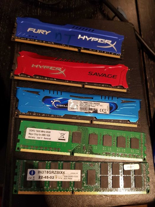 Memorie Ram DDR3 DDR3L XMP 4 8 GB 16 Giga Hyper X Crucial Corsair G.Skill Kingston Samsung SK Hynix Module Dual Quad Channel