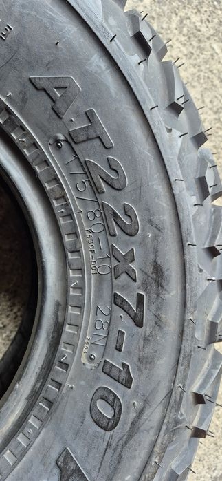 2 anvelope ATV noi Kenda 175/80-10,dot 2021.Pretul este pe bucata.