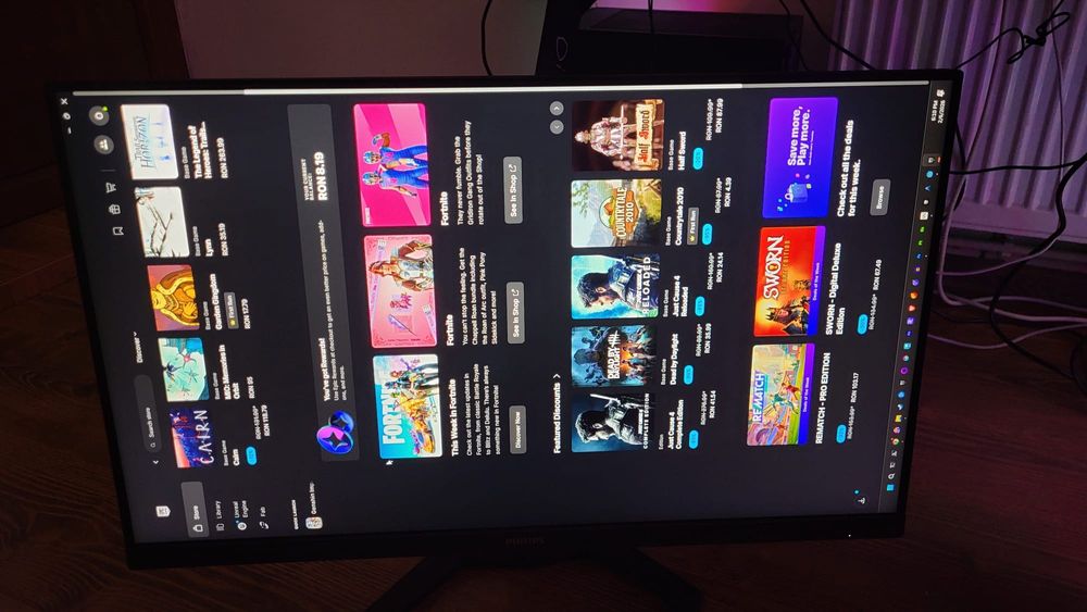 Vand Monitor Philips Envia 27" FullHD 165Hz